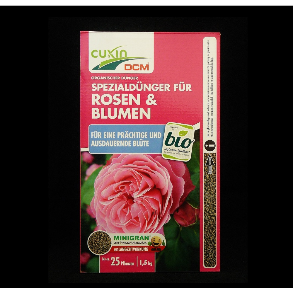 Cuxin Spezialdünger für Rosen Blumen 1 5 kg 13 49