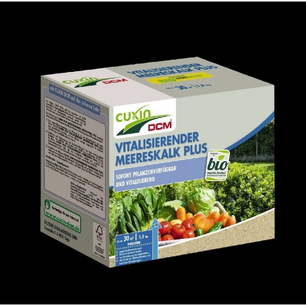 Cuxin DCM Vitalisierender Meereskalk PLUS 1,5 kg