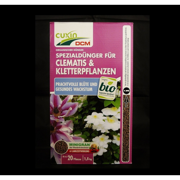 Cuxin DCM Spezialdünger für Clematis & Kletterpflanzen