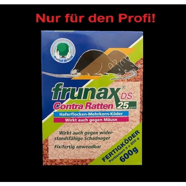 frunax DS Contra Ratten 25ppm | Rattengift