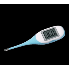 Kerbl Fieberthermometer, wasserfest, flexible Sonde, Big...